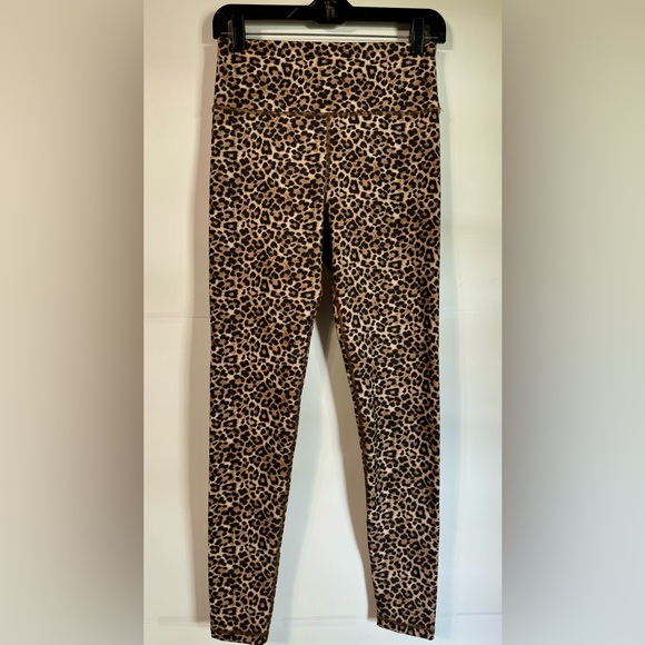 American Eagle The Everything High Rise Leggings Leopard Print Size M Long - Picture 5 of 12
